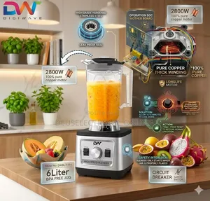 *Digiwave Commercial Blender 6l ,Best Quality At 305,000*