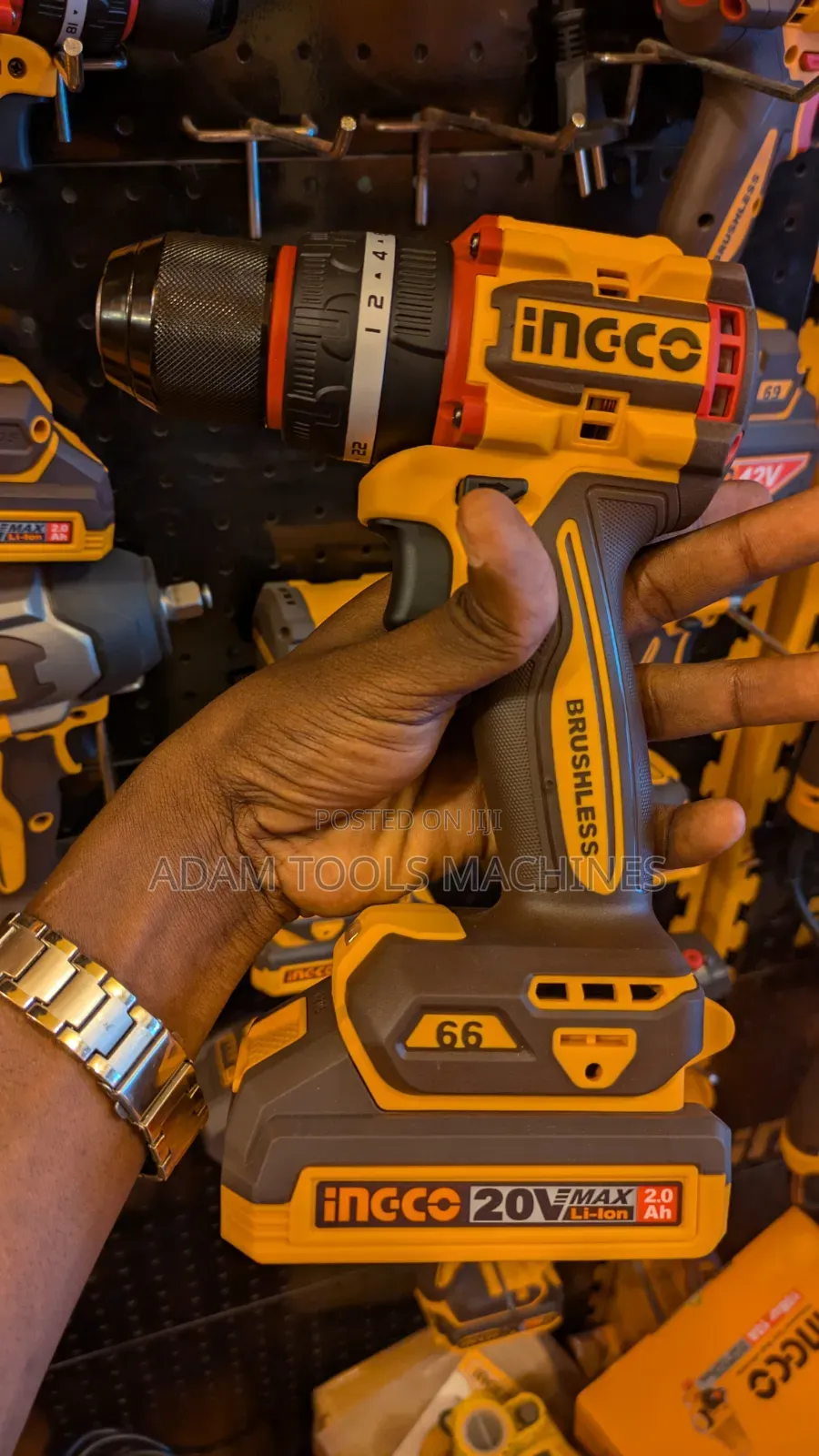 Ingco 20v Cordless Drill Brussel
