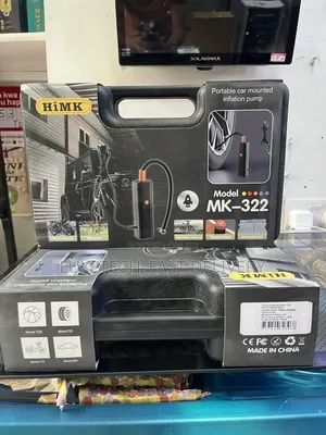 Portable Corded 12v Car Tire Inflator Pump / Air Compressor
