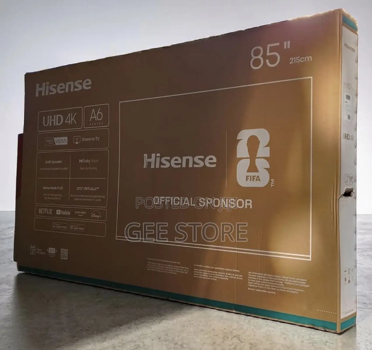 Hisense Tv 85inches