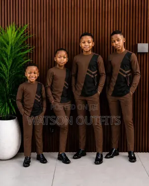 5 Colours Kids Safari Suits or Kaunda Suti or Suti Za Watoto