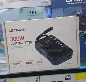 Davin 300W Car Power Inverter | 12V to 220V DC-AC Converter