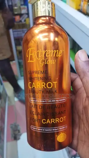 Extreme Glow Supreme Whitening Carrot Beauty Milk.