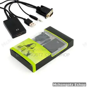 Vga To Hdmi Converter Adapter (1080p)