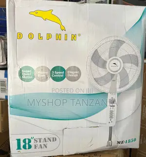 Dolphin Stand Fan Size 18