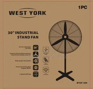 West York Size 30 Standinga Fan