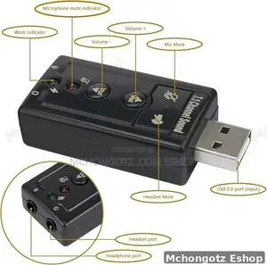 Usb Virtual 7.1 Channel Sound Adapter