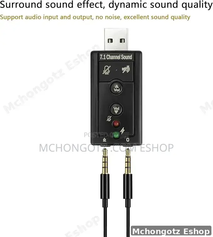 Usb Virtual 7.1 Channel Sound Adapter
