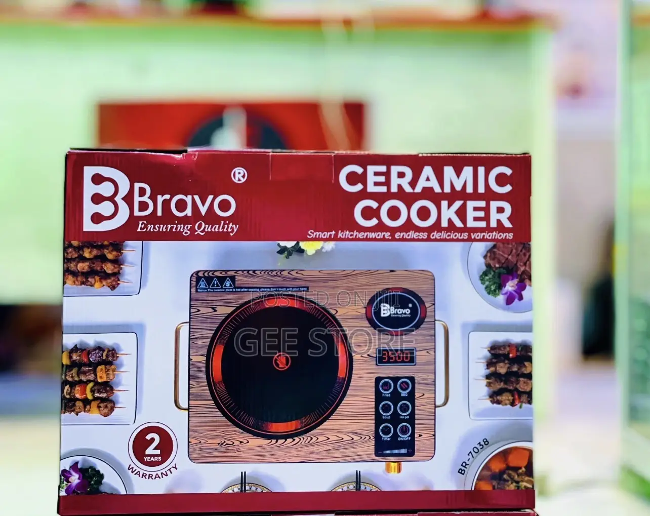Bravo Ceramic Cooker One Plate