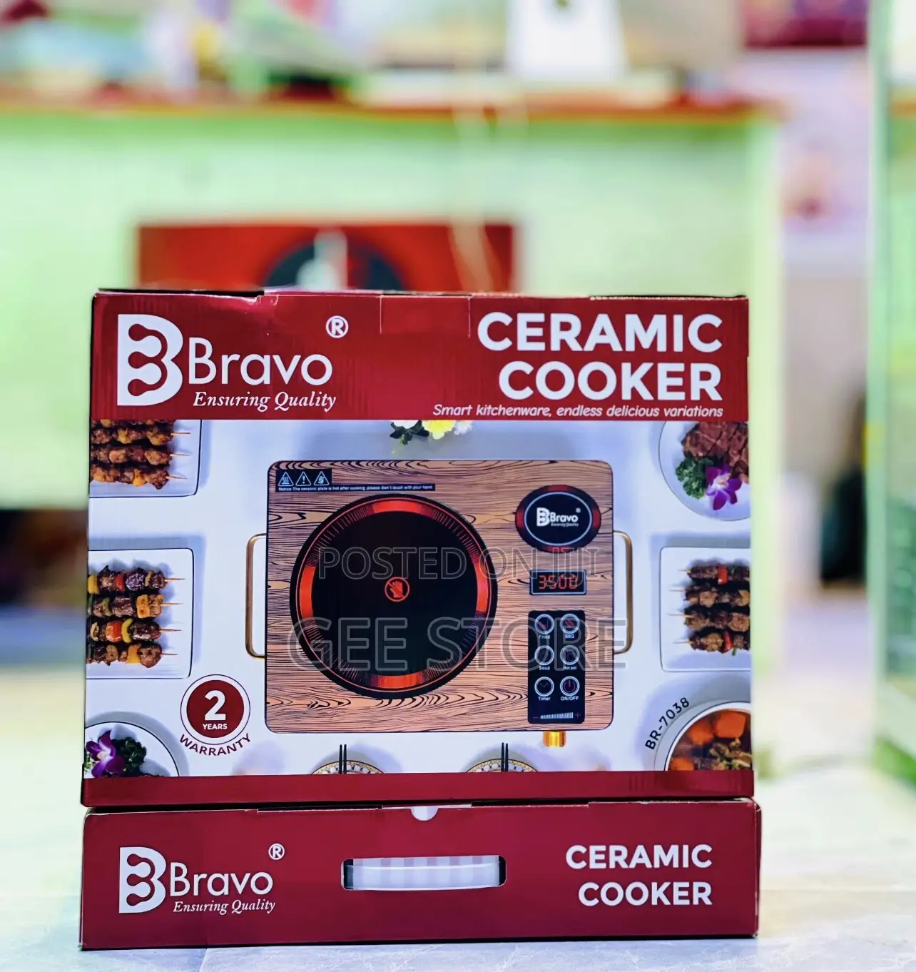 Bravo Ceramic Cooker One Plate
