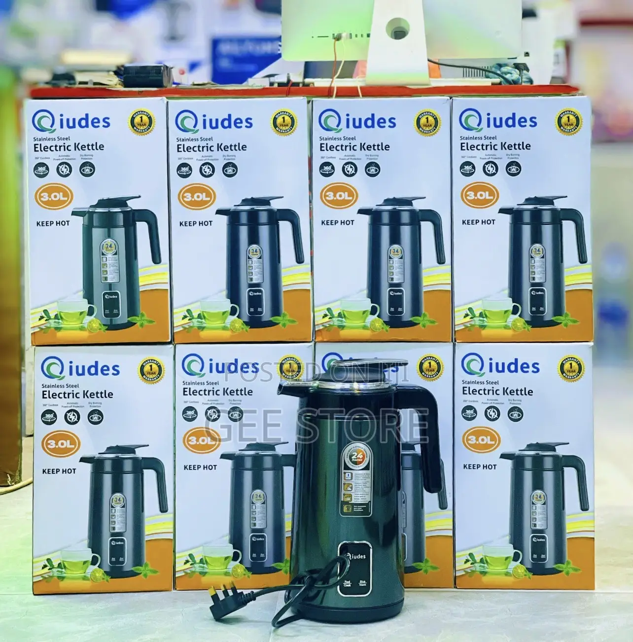 Quides Electric Kettle 3litres