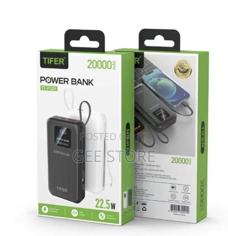 Tifer Powerbank 20000mah