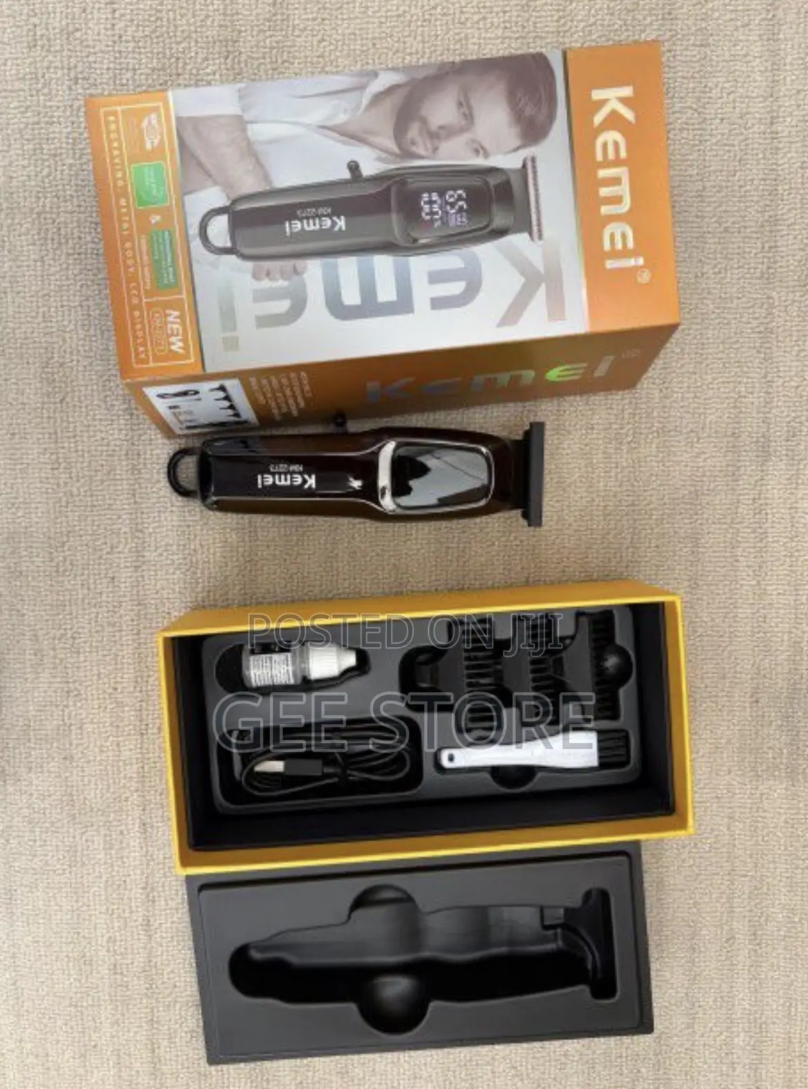 Kemei Haircut Clipper Rechargable