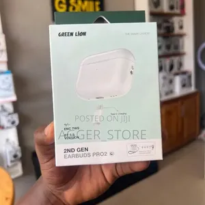 Green Lion Earbuds Pro 2 (2nd Gen) in White