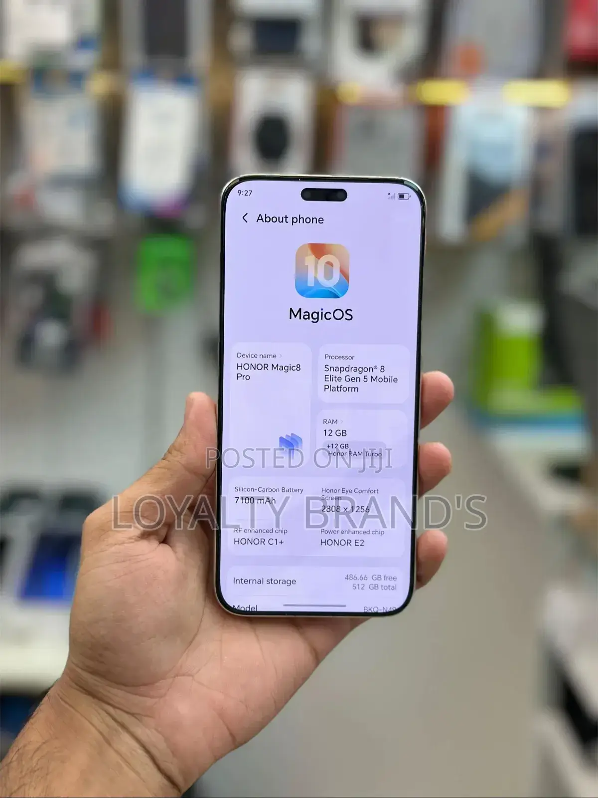 New Honor Magic8 Pro 512 GB White