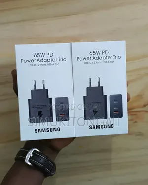 Samsung Charge Usb -C 65w Pd Power Adapter Trio