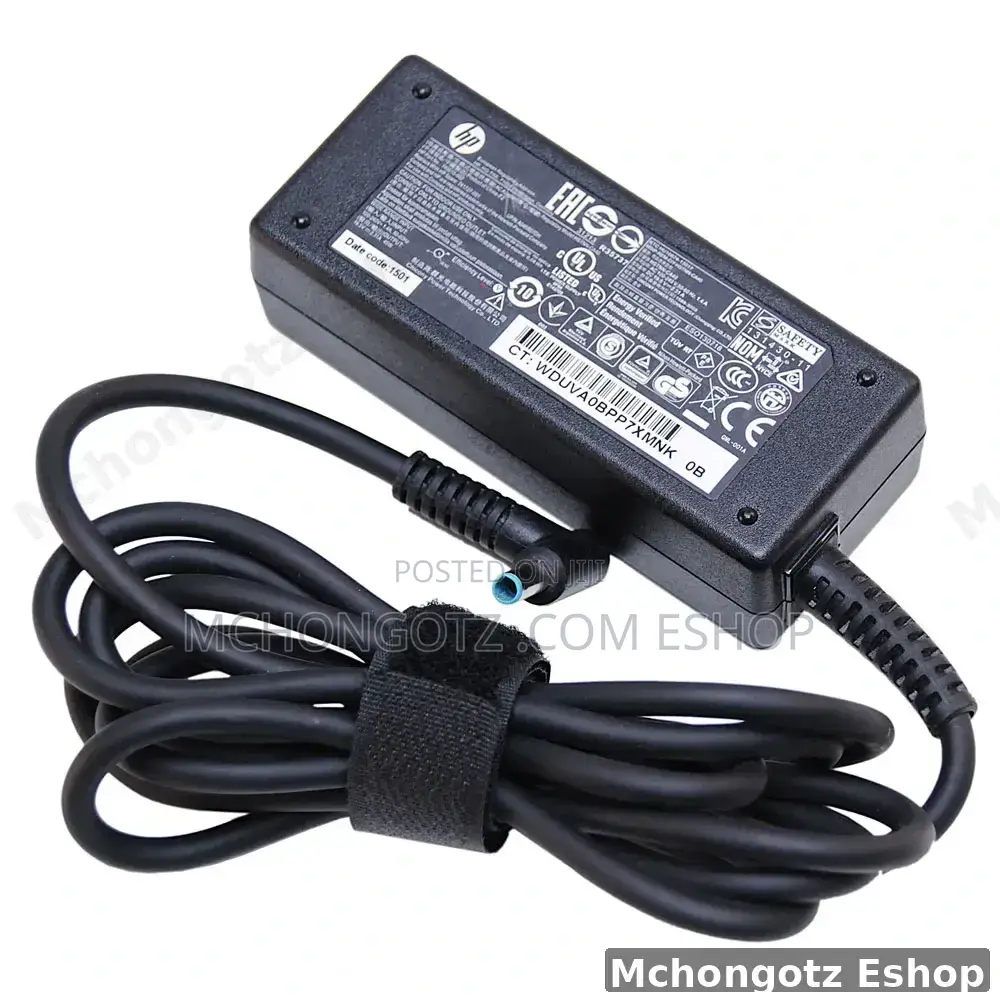 Hp Blue Pin Adapter 65w / 45w Smart Blue Tip Laptop Charger Adapter