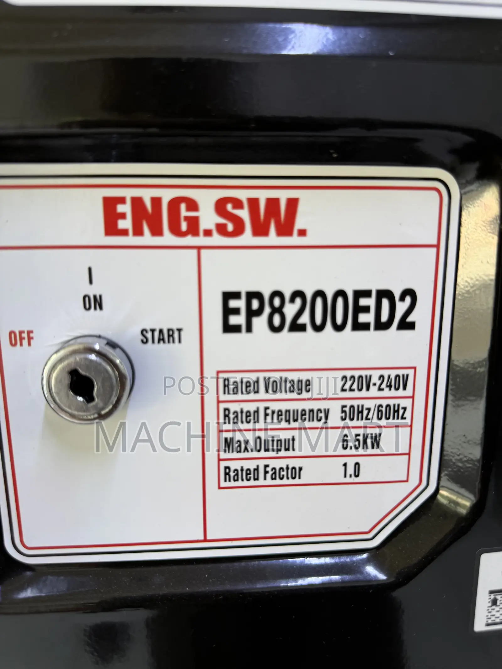 Gasoline Generator 6.5kva