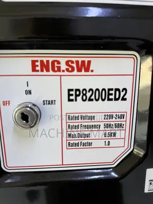 Gasoline Generator 6.5kva