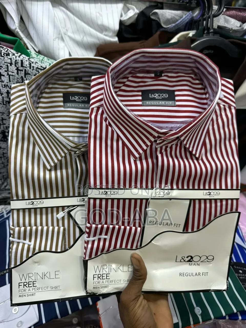 Small Lines Shirts Fashion