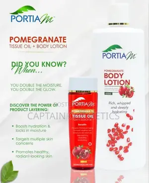 Portia Pomegranate(Body Lotion Au Body Wash