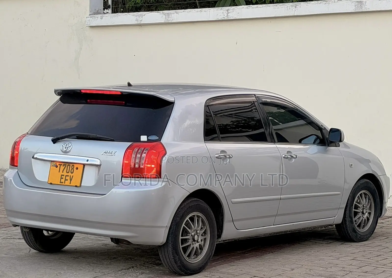Toyota Allex 2005 Silver