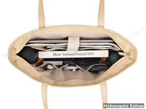 Wiwu Ora Tote Lady Laptop Handbag Multiple Pockets Gray 14 16 Inch