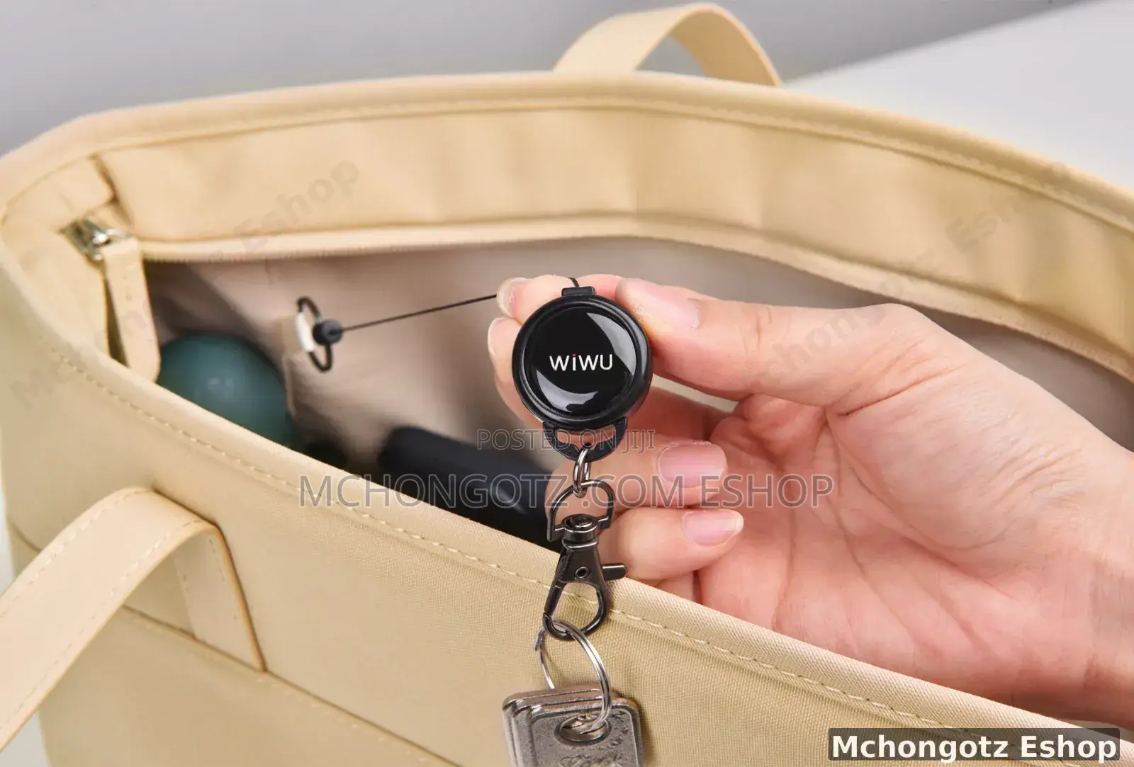 Wiwu Ora Tote Lady Laptop Handbag Multiple Pockets Gray 14 16 Inch