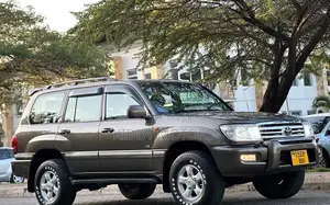 Toyota Land Cruiser 2001 Gray