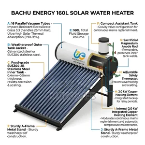 Bachu Energy 160l Solar Water Heater