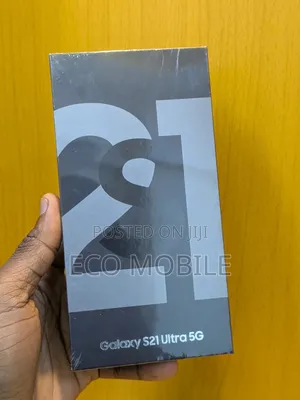 New Samsung Galaxy S21 Ultra 5G 128 GB Black