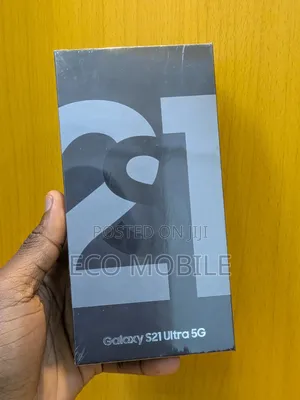New Samsung Galaxy S21 Ultra 5G 128 GB Black