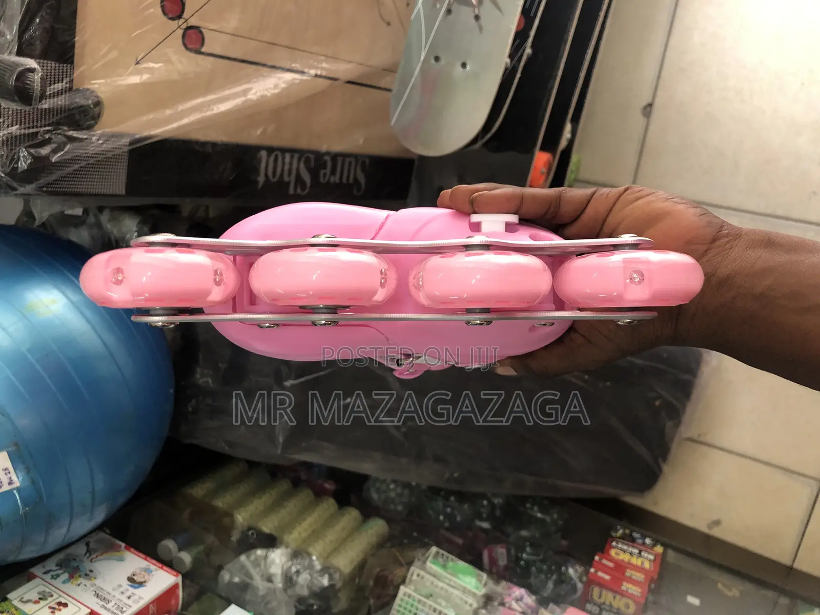 Kids Pink Skate Roller -