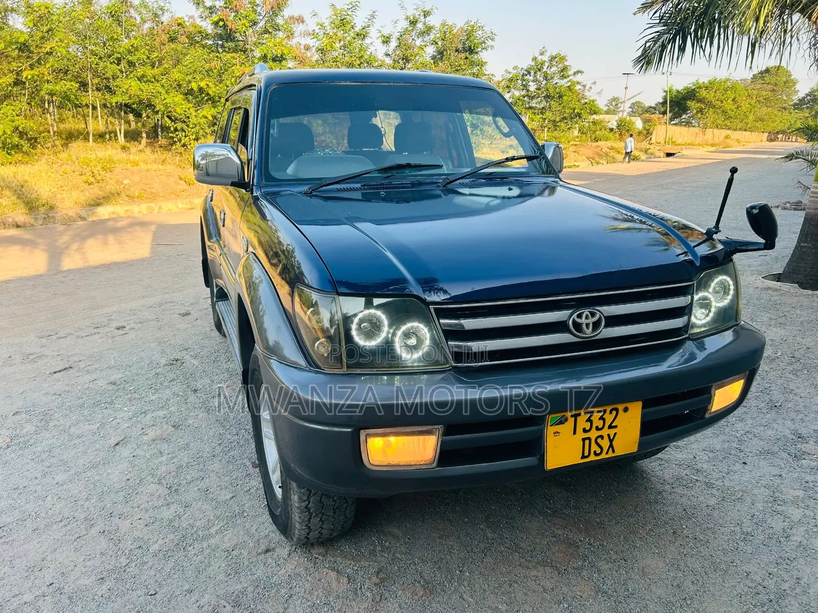 Toyota Land Cruiser Prado 2003 Blue