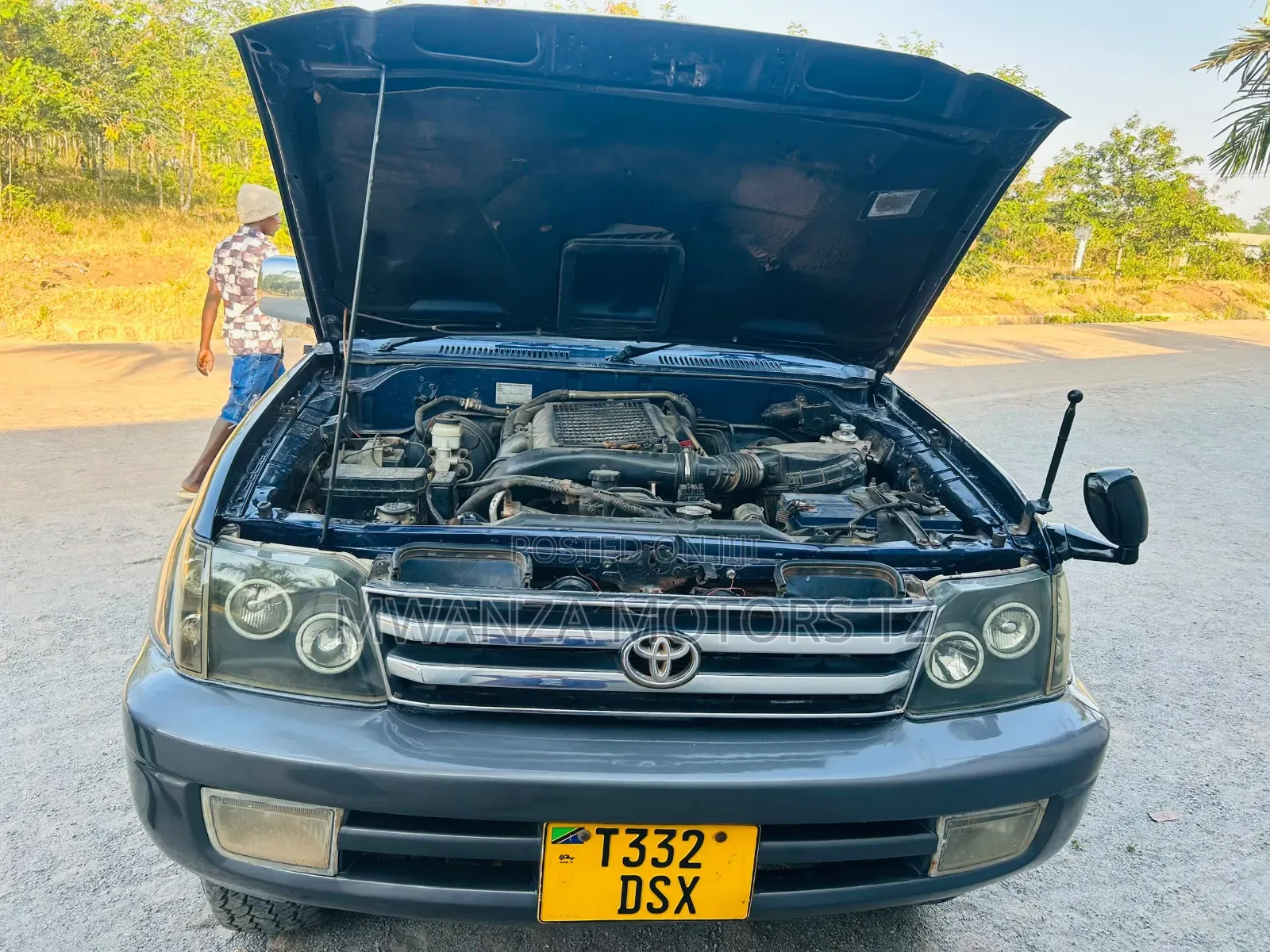 Toyota Land Cruiser Prado 2003 Blue
