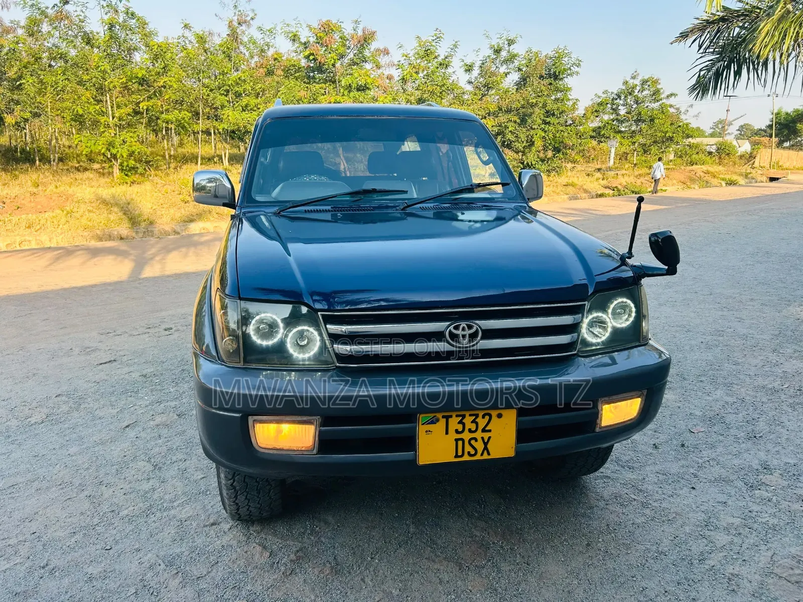 Toyota Land Cruiser Prado 2003 Blue
