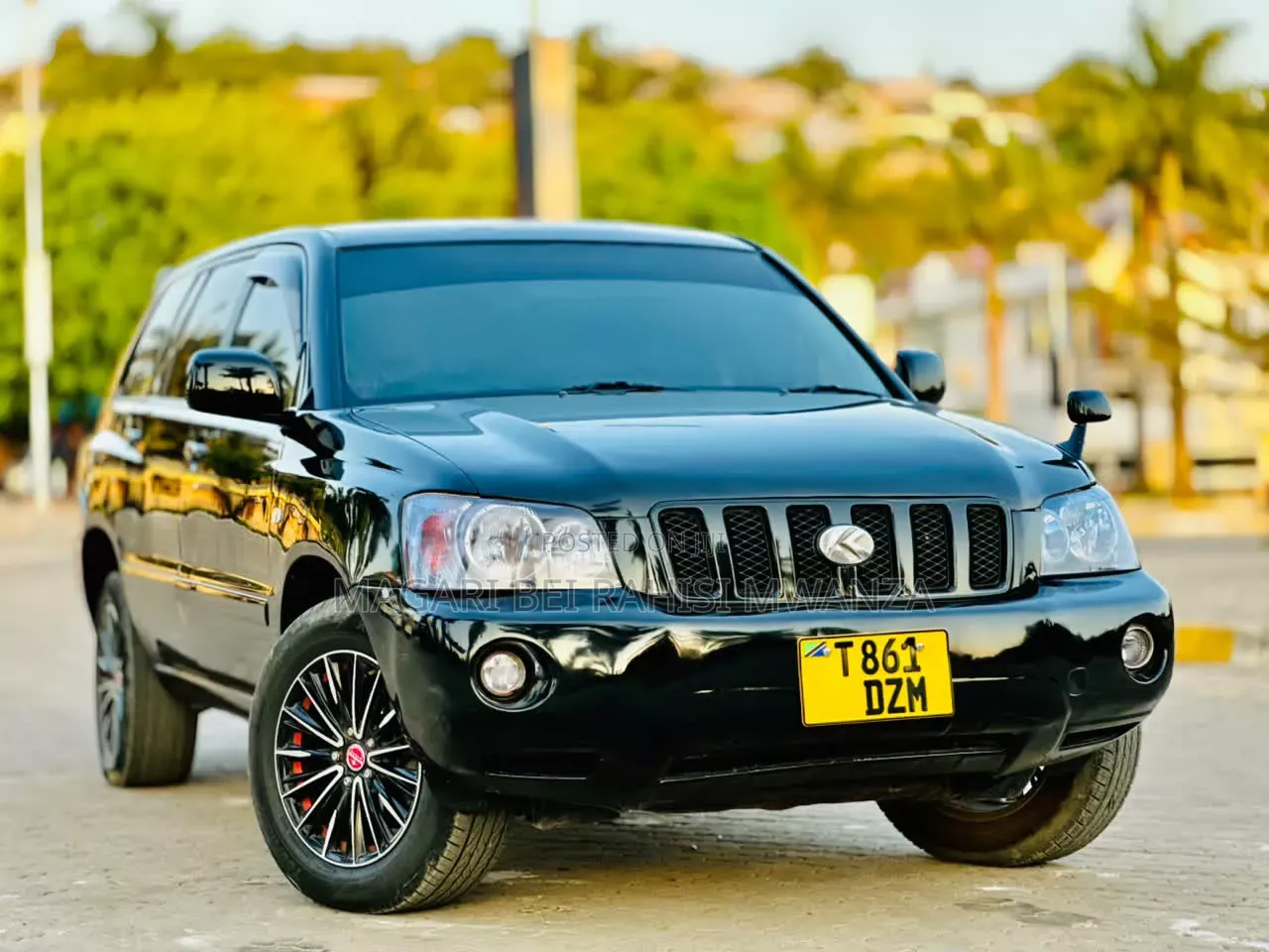 Toyota Kluger 2004 Black
