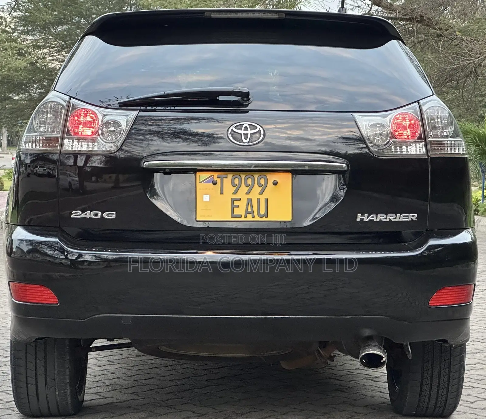 Toyota Harrier 2008 Black