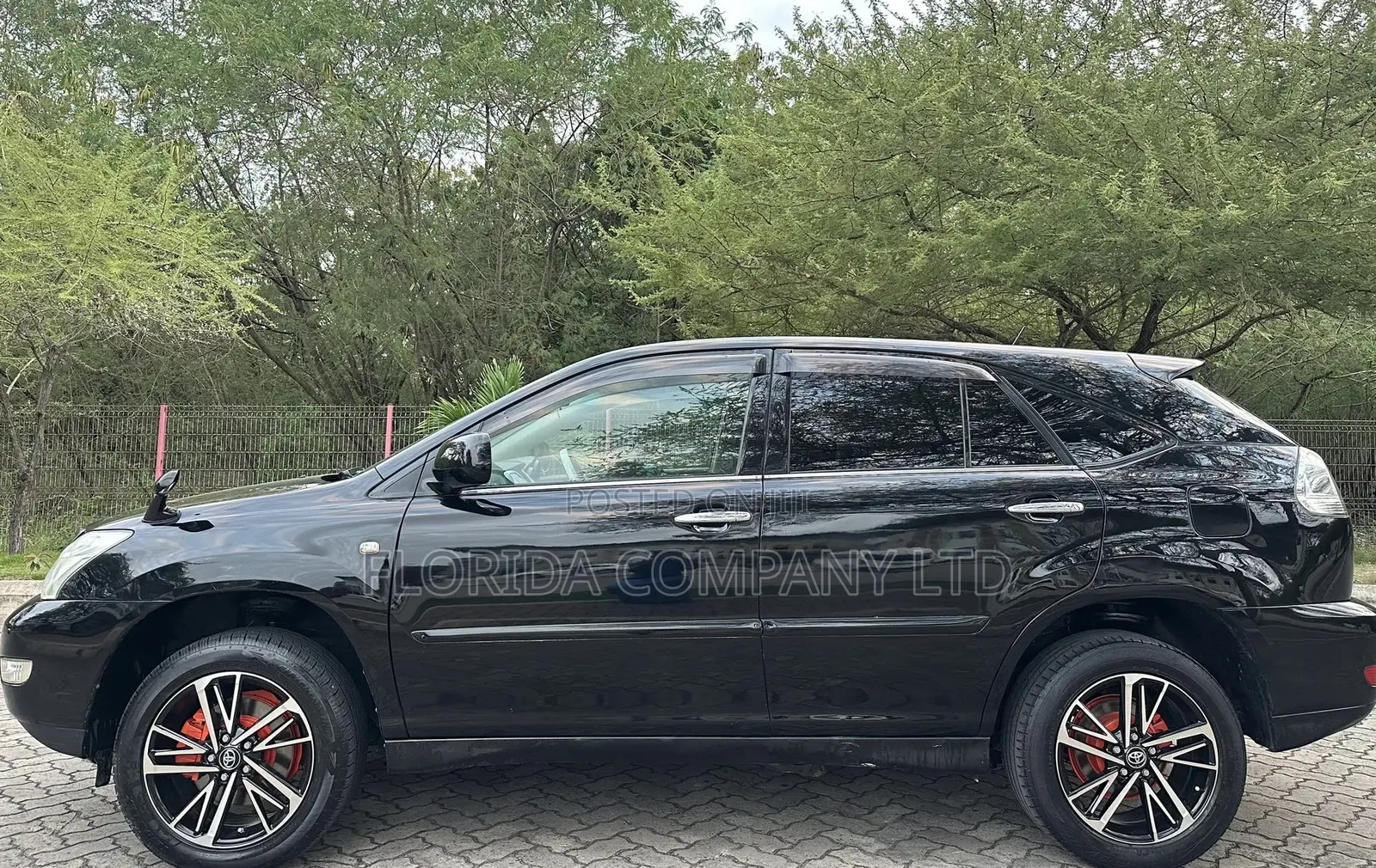 Toyota Harrier 2008 Black