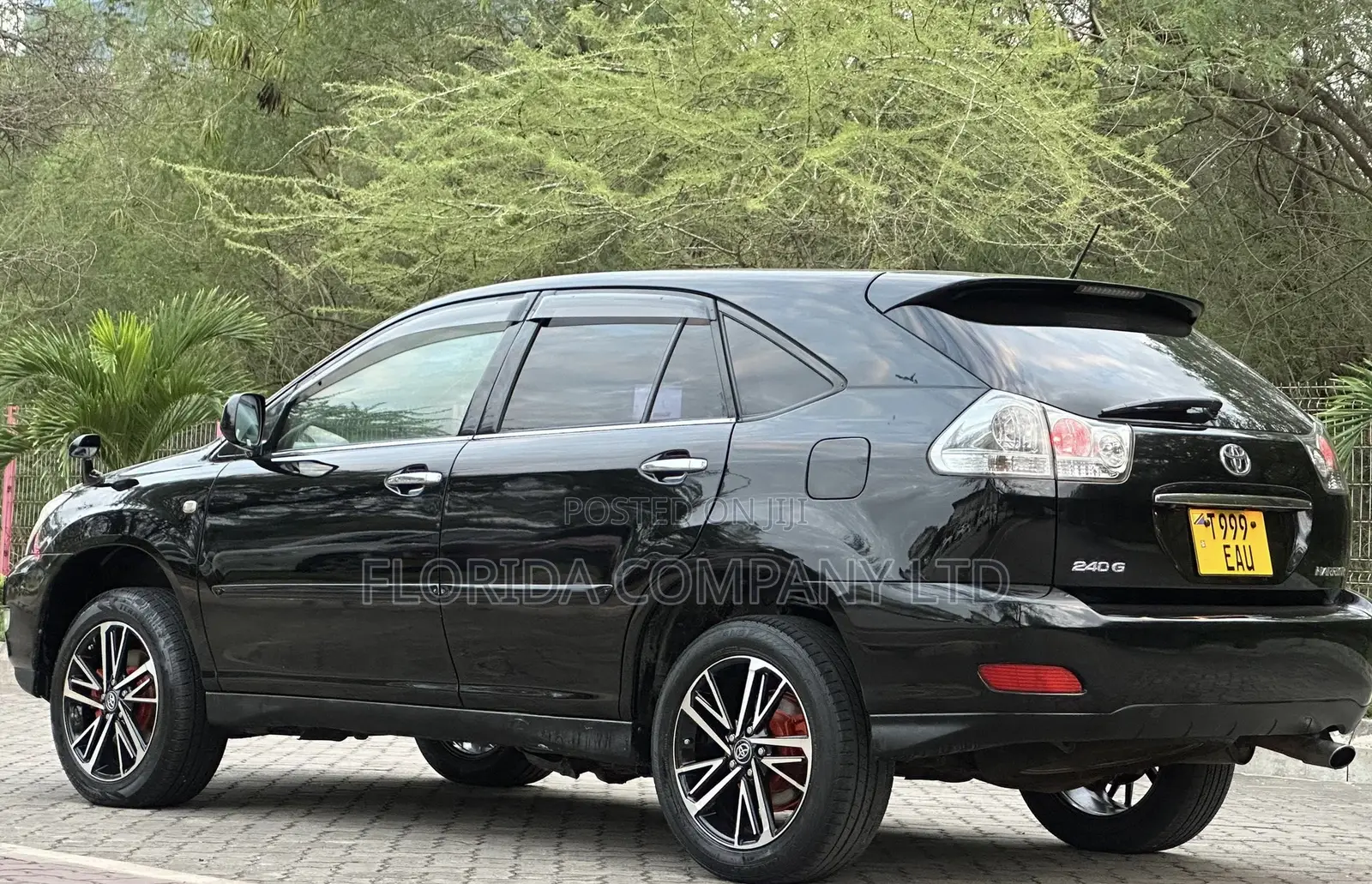 Toyota Harrier 2008 Black
