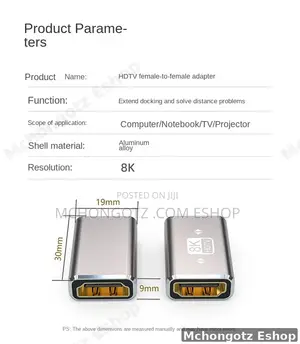 Hdmi Extender 2.1 Coupler Hdmi Connector