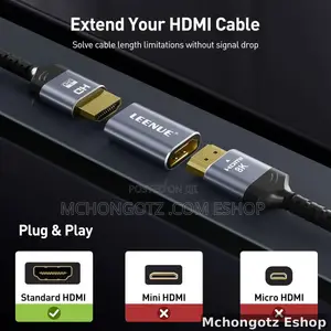 Hdmi Extender Female to Female Connector