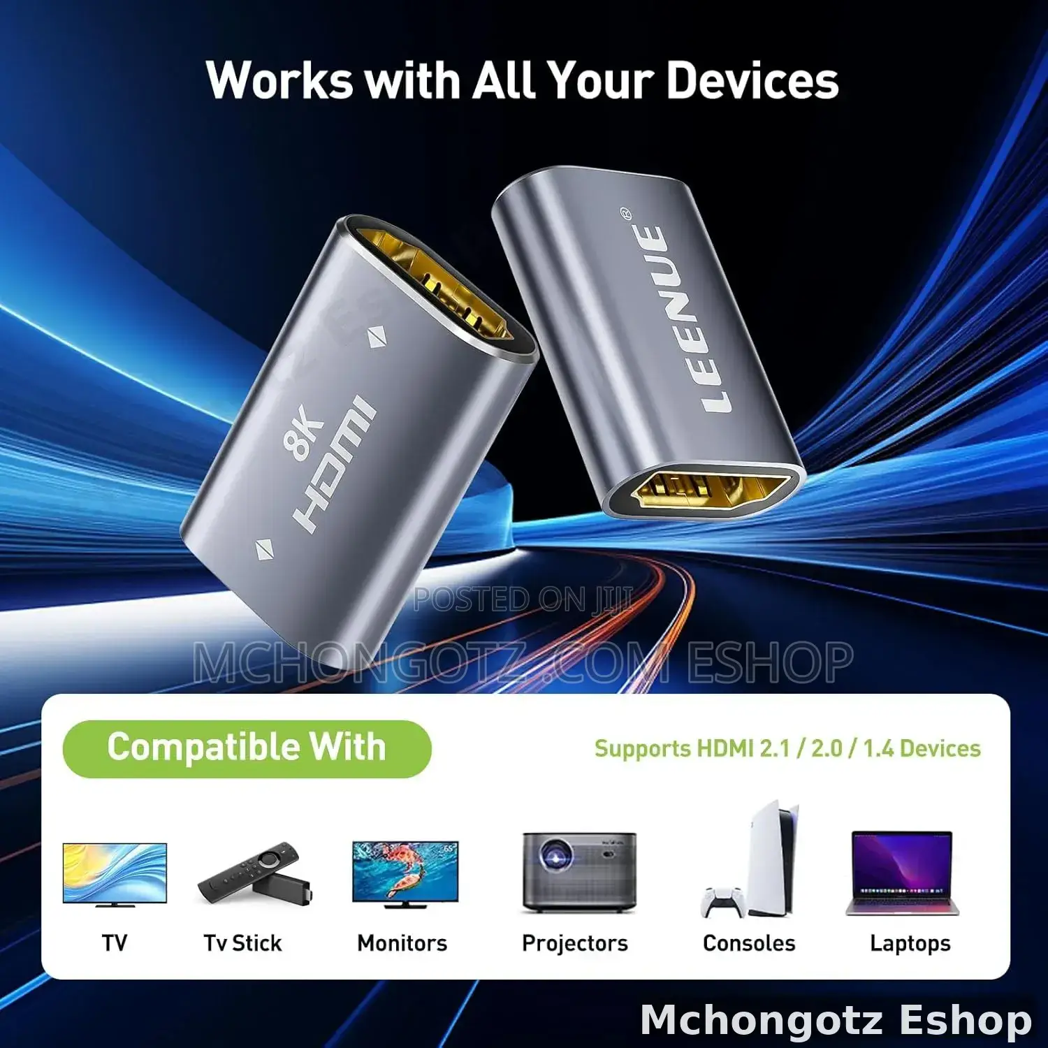 Hdmi Extender Female to Female Connector