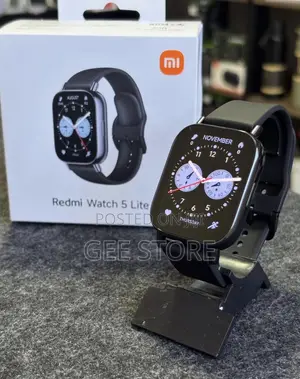 Mi Redmi Watch 5 Lite Smart Watch - Black