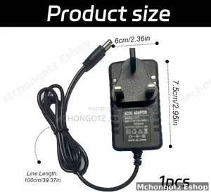 12v 2a Universal Power Adapter (5.5mm X 2.1mm Dc Plug)