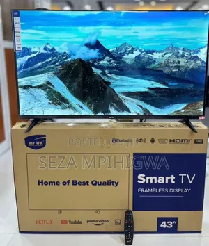 Mr Uk 43” Smart Frameless FHD
