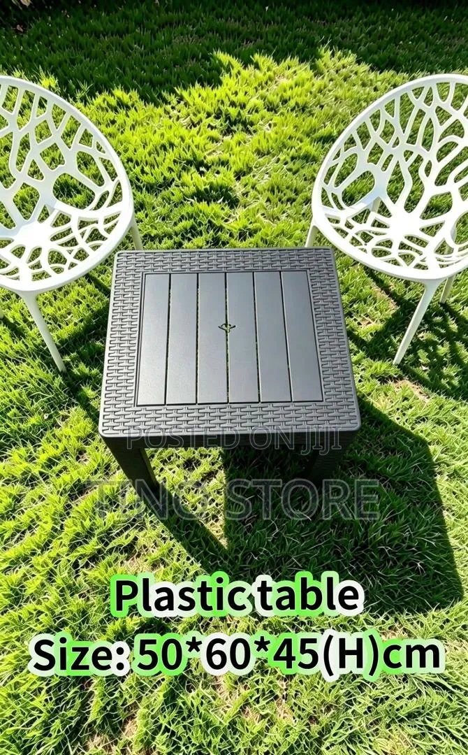 Plastic Garden Table and Chairs Set