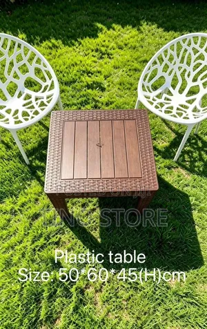 Plastic Garden Table and Chairs Set