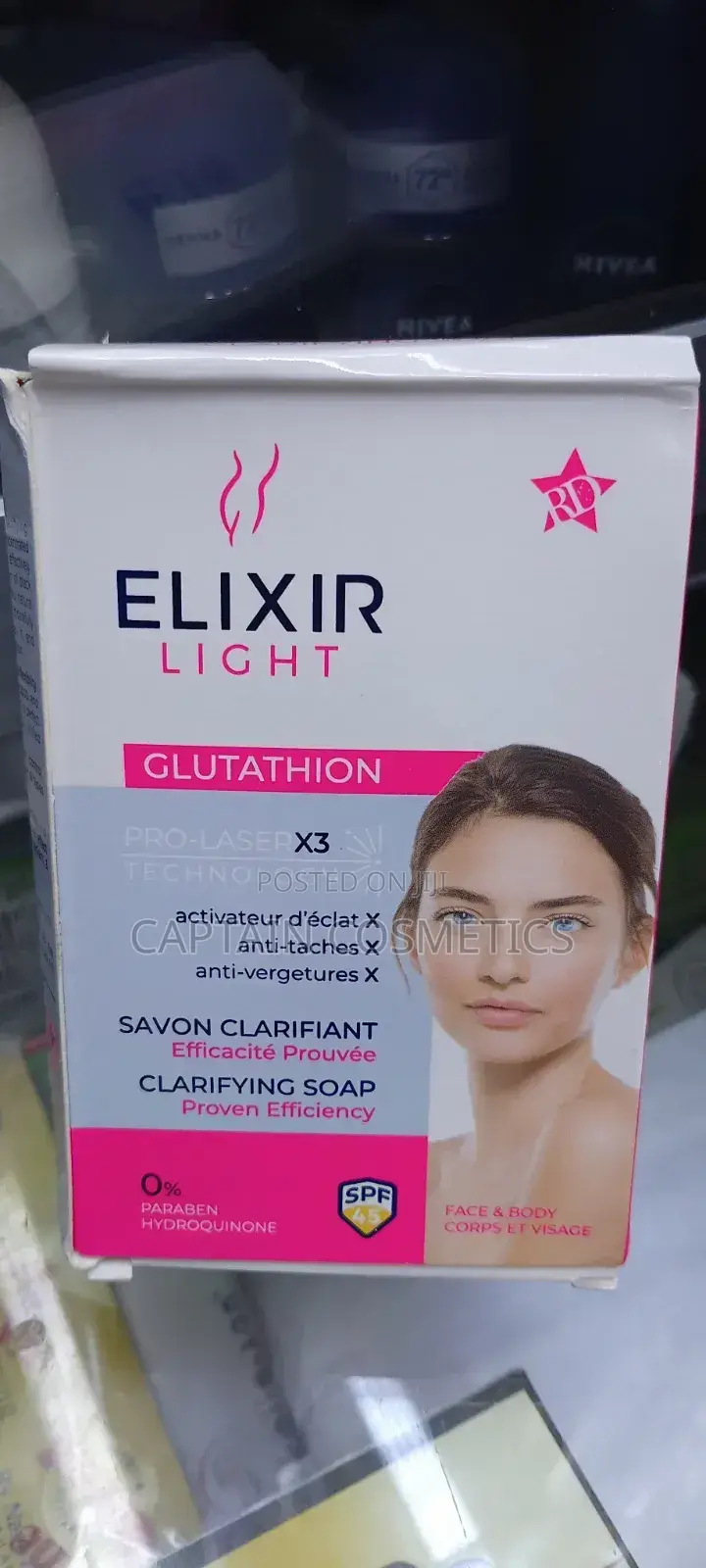 Elixir Light Soap Ni Sabuni Ya Kuoga.