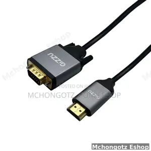Hdmi to Vga Cable 1.8m High Quality | Active 1080p Display Converter